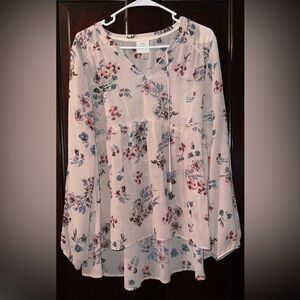 Floral Long Sleeve Blouse